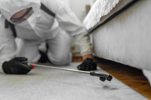 Professional Mosquito Control technician working in Murphys Estates, SC